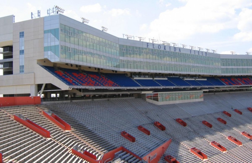 August 19th 2014, Dry Land Practice, UF Ben Hill Griffin Stadium ...