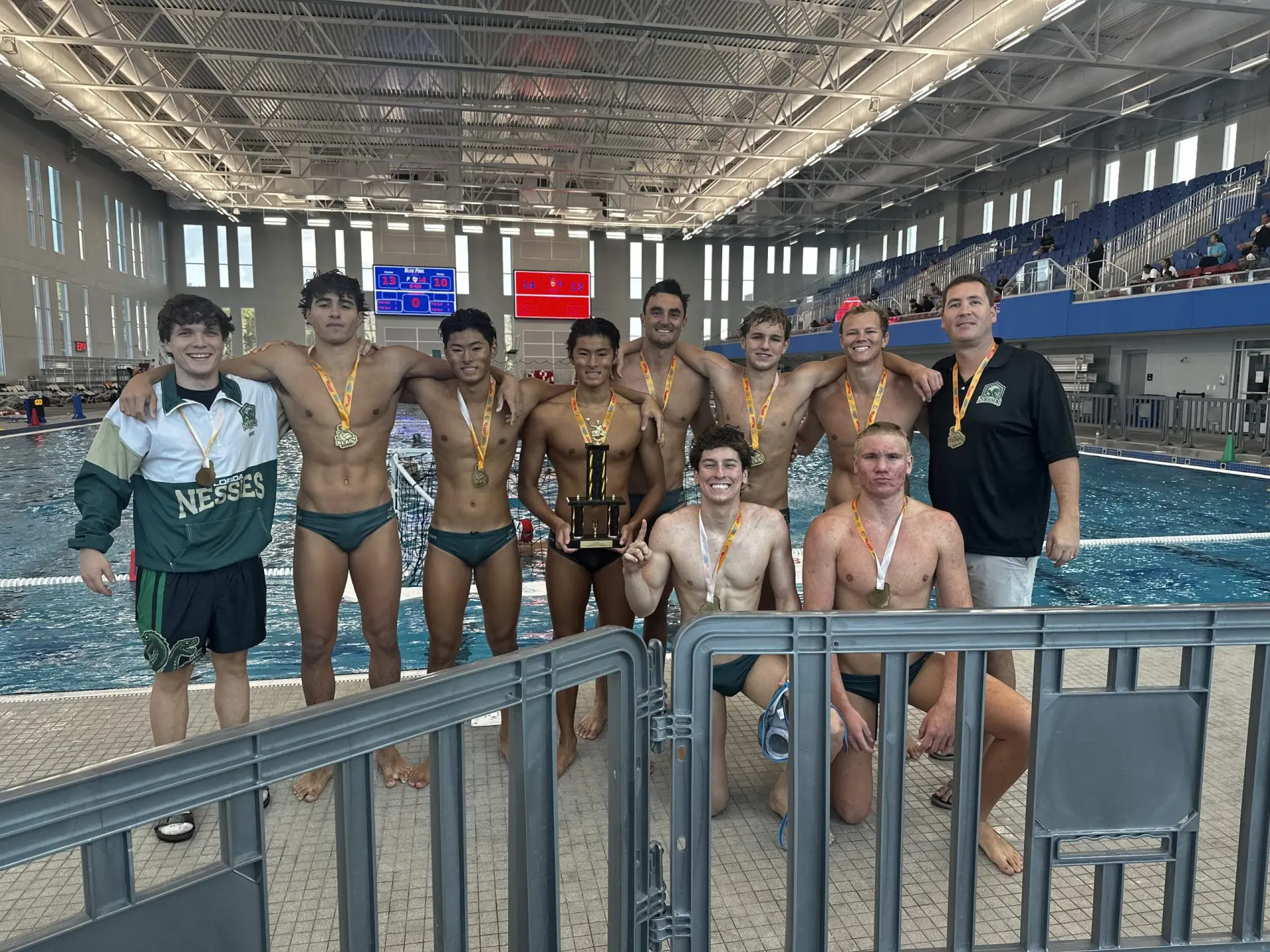 In Ocala Fast, the Florida Nessies take 1st place at the November Blast Tournament Florida Water Polo